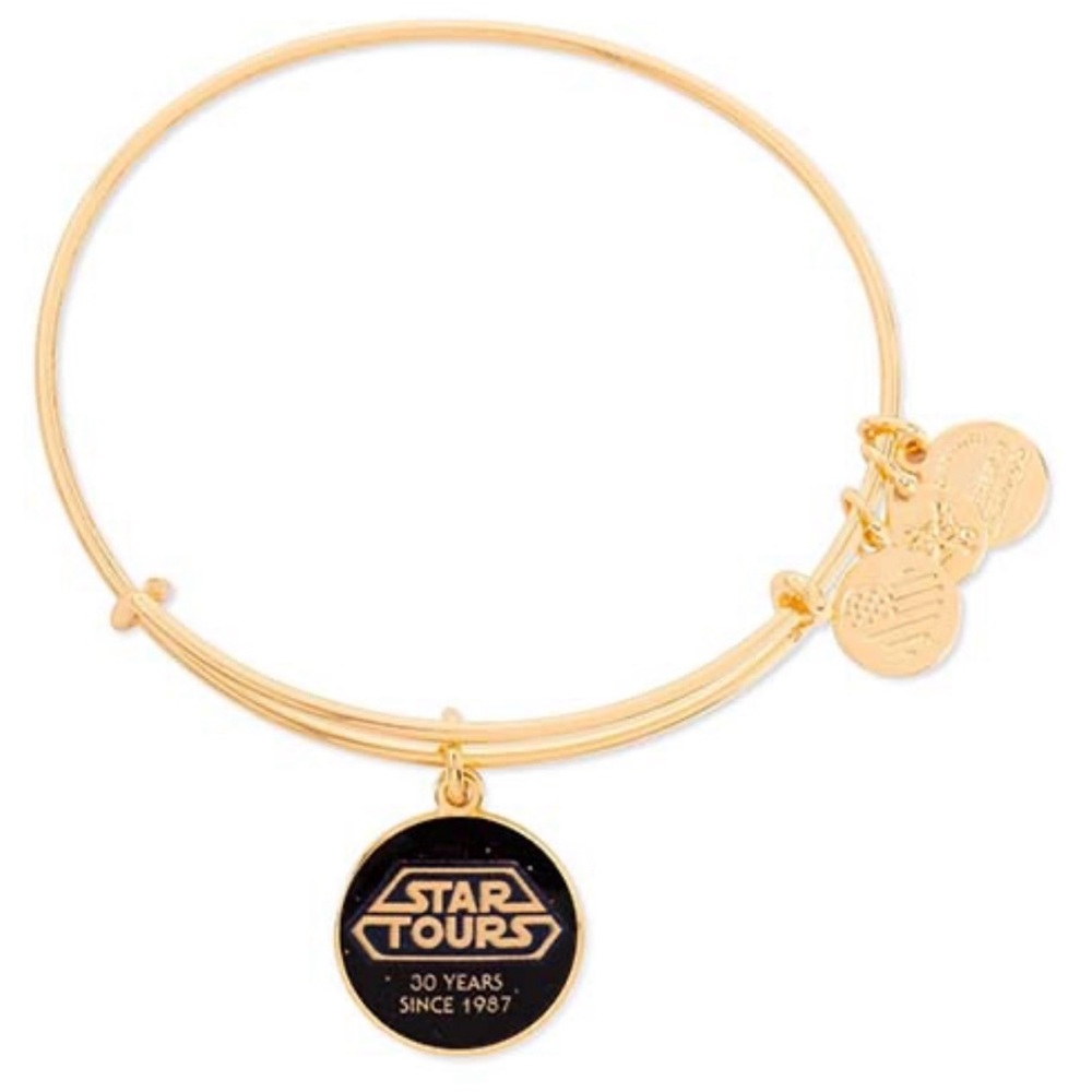 NWT *Discontinued* Disney Parks Alex & Ani Star Wars Star Tours Bangle Bracelet